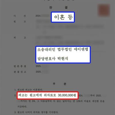 이혼 소송서 불리했던 직업군인 피고, 위자료·재산분할 감액 성공